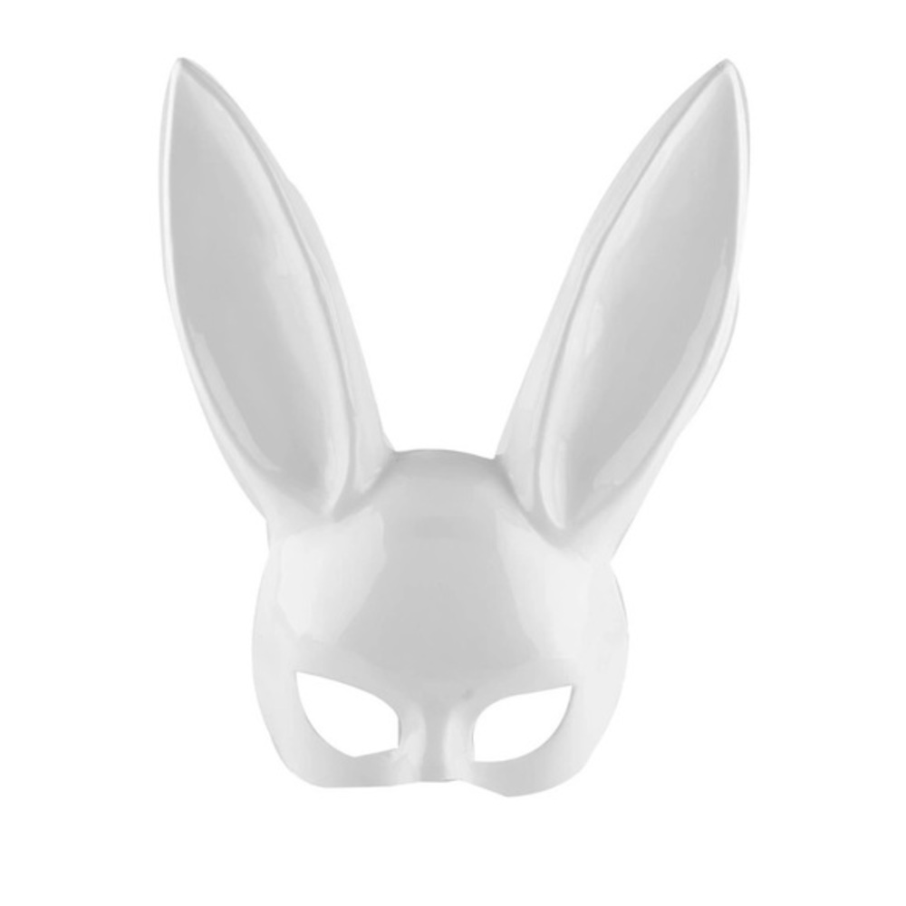 Fall Arrives Bunny Half Face Mask - Picture 4 of 6
